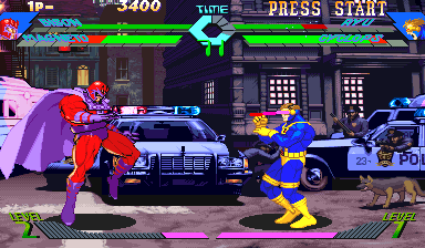 X-Men Vs. Street Fighter (Euro 961004) Screenshot 1